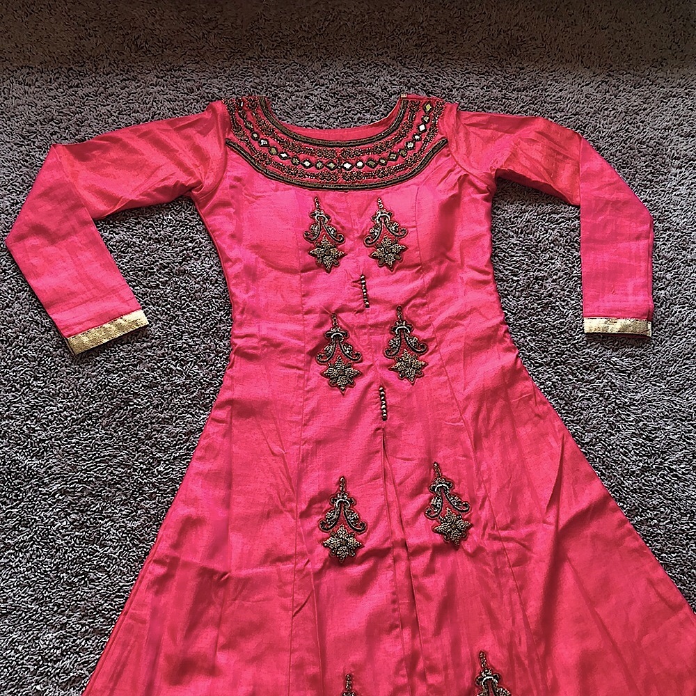 3 piece set - wedding indo-western Lahenga set